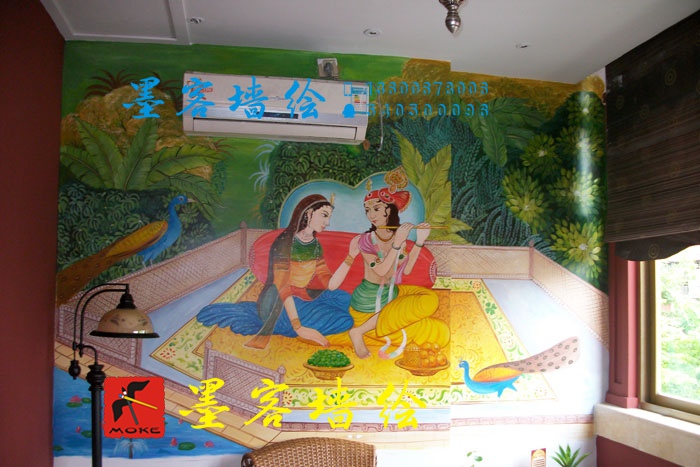 溫州墨客室內(nèi)墻繪，創(chuàng)想生活美學新空間