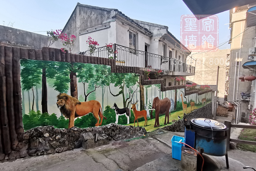 MK_QH187文化墻繪