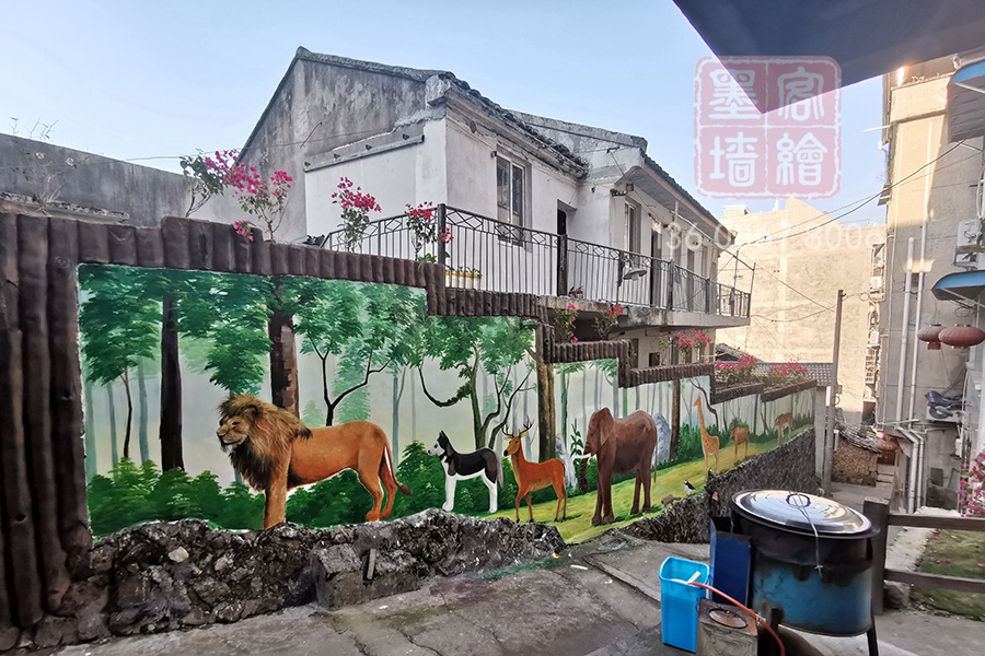 MK_QH120高墻墻繪